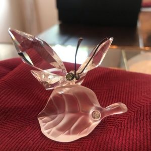 Swarovski crystal butterfly